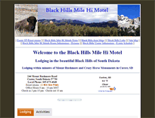 Tablet Screenshot of milehighmotel.com